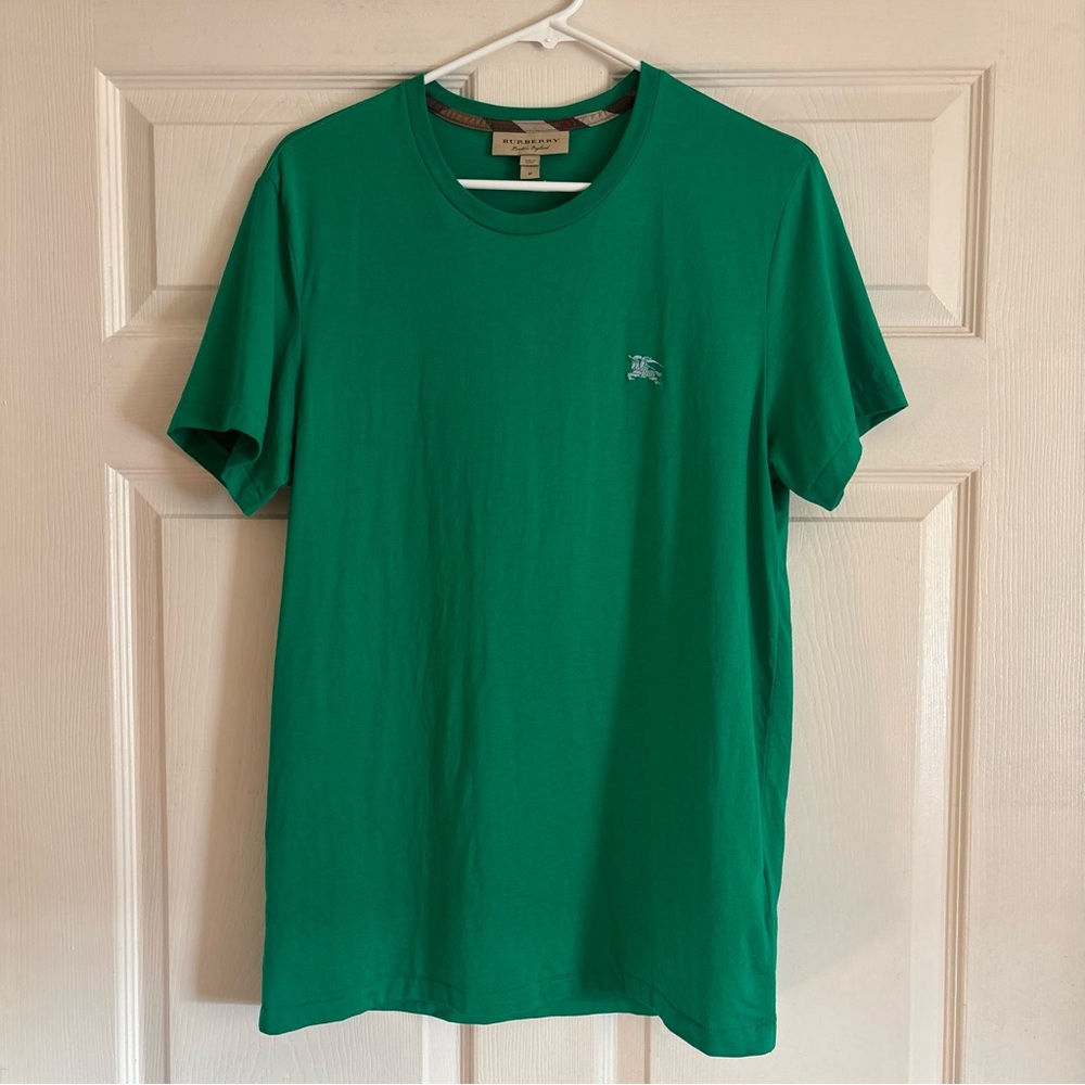 Burberry Emerald Green Short Sleeve Tee